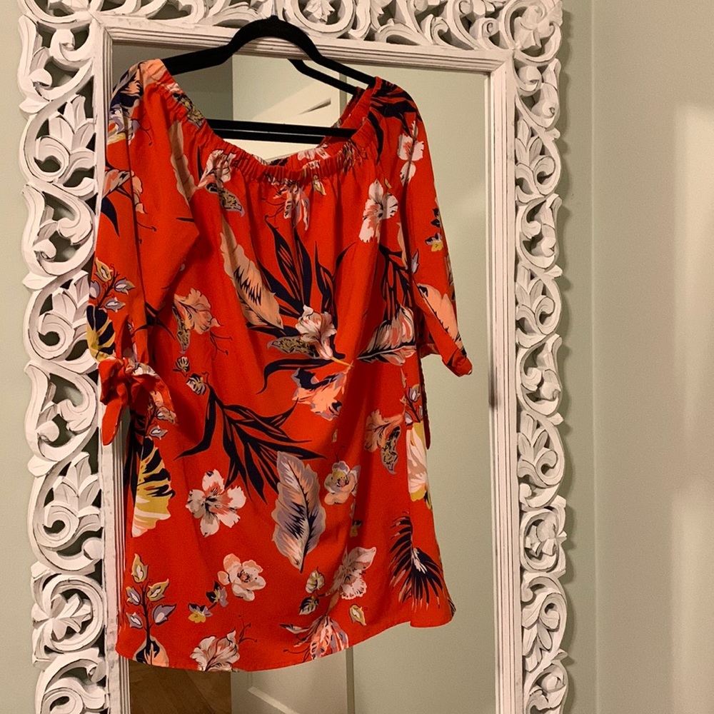 Off the shoulder summer dress